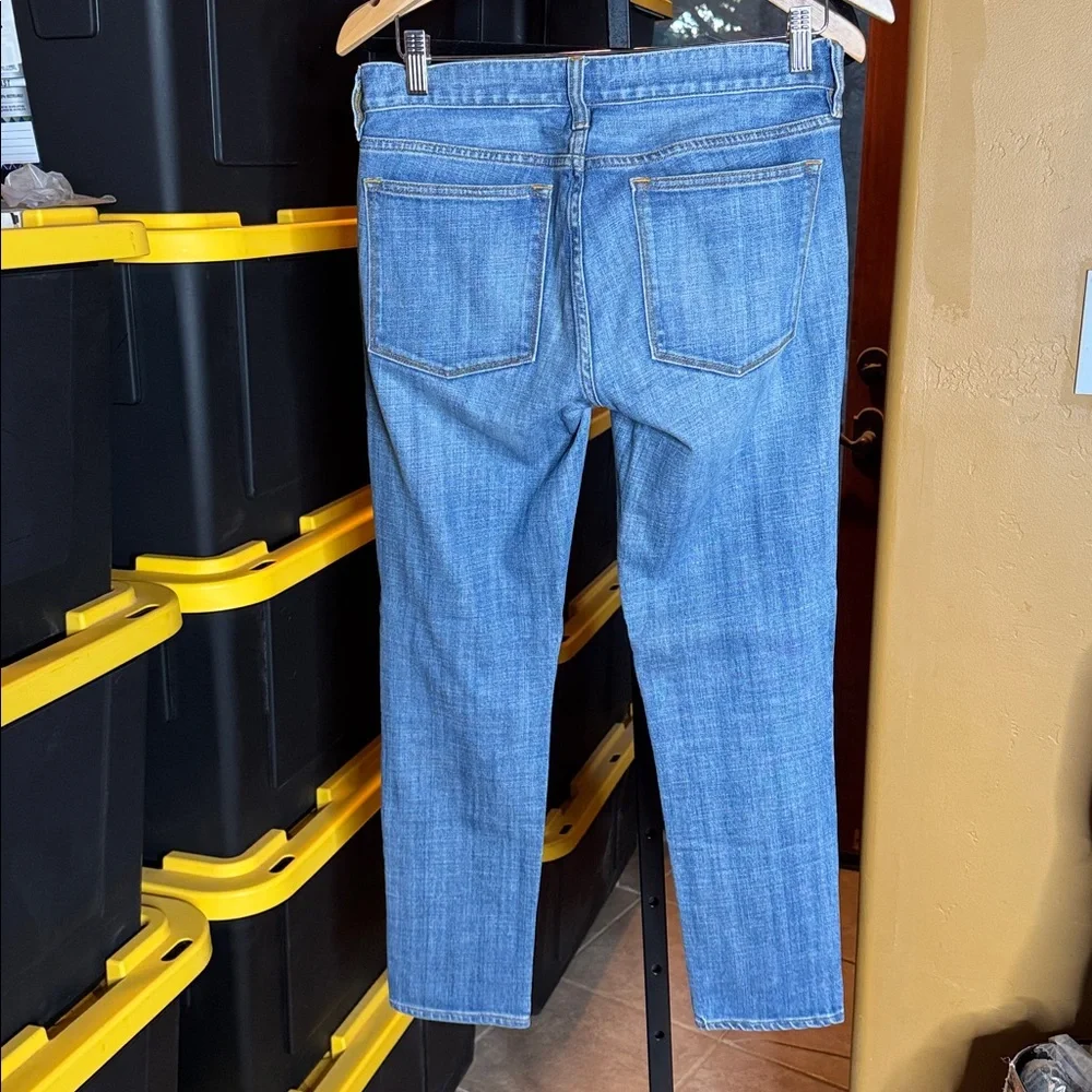 J. Crew Factory Light Blue Stretch Skinny Jeans Size 27